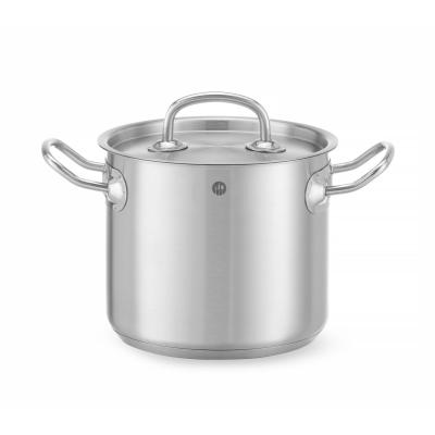 Vysoký hrnec s poklicí, HENDI, Kitchen Line, 32L, ⌀360x(H)320mm | 837139